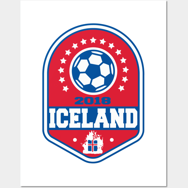 Team ICELAND WC 2018!! Wall Art by pralonhitam